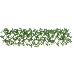 Discount Expanderbar konstväxt murgröna för insynsskydd - Dekorativ spaljé | Färg: Grön | Storlek: 180x30 cm Valvbågar, Spaljéer, Bersåer & Pergolor