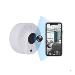 Falsk branddetektor spionkamera WIFI HD stor batteri 1 år