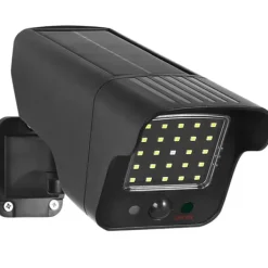 Falsk kamera - MACLEAN - SOL1803S - Solenergi - PIR rörelsedetektor - Blinkande LED