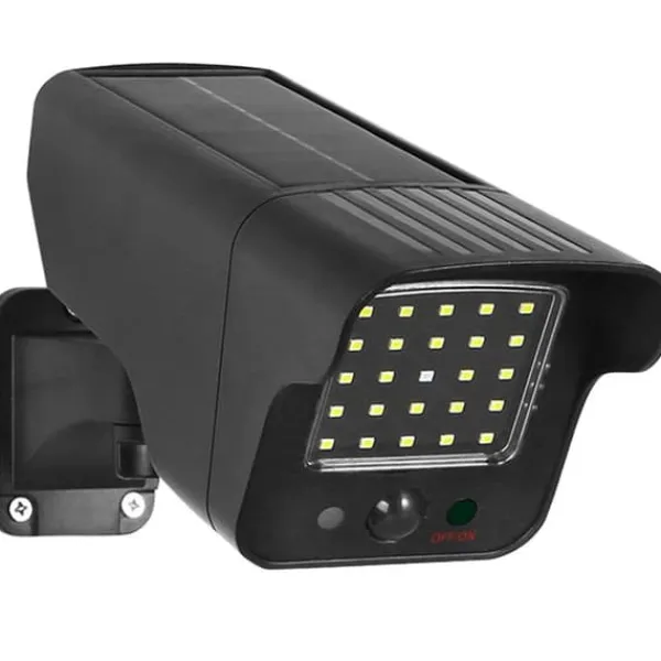 Falsk kamera - MACLEAN - SOL1803S - Solenergi - PIR rörelsedetektor - Blinkande LED
