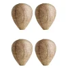 Falskt Getingbo / Dekorativ Utomhusattrapp – 4-pack Insektsmedel & Djuravvisande Medel