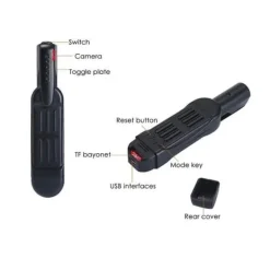 New Faux bläckpenna med spionkamera 1080P Falska Övervakningskameror