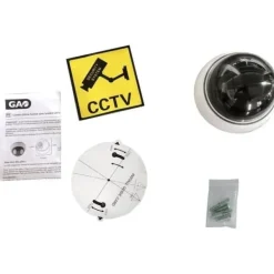 Faux kamera - LINK2HOME - Kuppel - Blinkande röd LED - Lätt installation - Trådlös