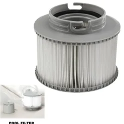 Online FD2089 Poolfilter för MSPA Uppblåsbara Pooler - 2 pack Pool- & Spatillbehör