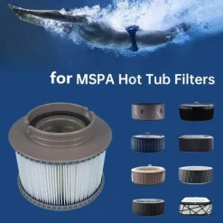 Online FD2089 Poolfilter för MSPA Uppblåsbara Pooler - 2 pack Pool- & Spatillbehör