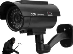 Fejk Övervakningskamera - Dummy Kamera med LED