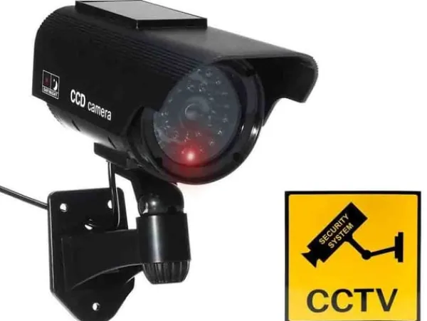 Fejk Övervakningskamera - Dummy Kamera med LED