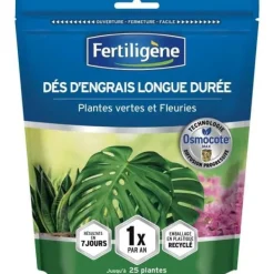 FERTILIGEN - Osmocote max långvariga gödningstärningar Gröna och blommande växter 25 tärningar