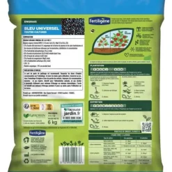 Hot FERTILIGENE FBLEUBIO6 - Universal Blå Gödselmedel 6 kg - Riklig blomning och skörd - Näring i upp till 3 månader - För 240m² Gödningsmedel