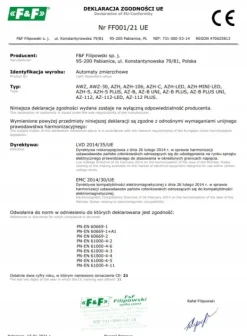 F&F skymningssensor AZH-S
