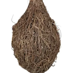 New Fågelbo, Halm, 30x16x16 cm, Natur För Fåglar & Småvilt