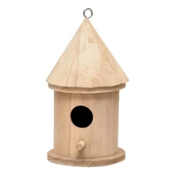 Discount Fågelholk i Trä - 15.5 x 7.5 cm För Fåglar & Småvilt