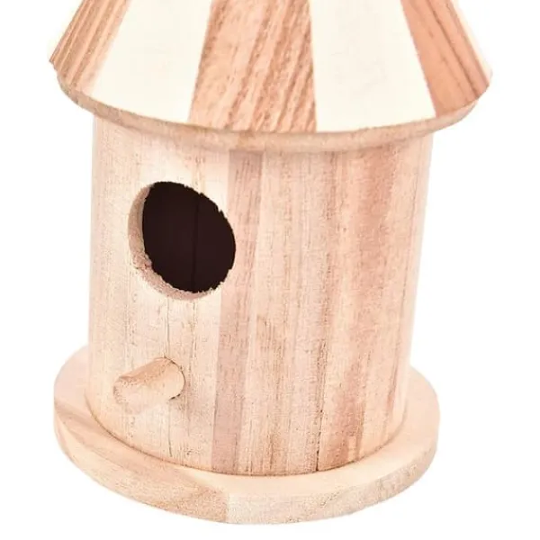 Discount Fågelholk i Trä - 15.5 x 7.5 cm För Fåglar & Småvilt