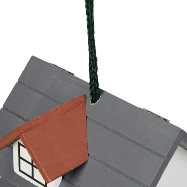 Outlet Fågelholk, 23x18x18 cm, Flerfärgad, Trä För Fåglar & Småvilt