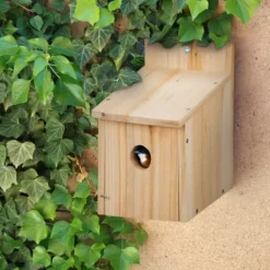 Fågelholksbyggsats, Set om 2, 23x14x18 cm, Natur