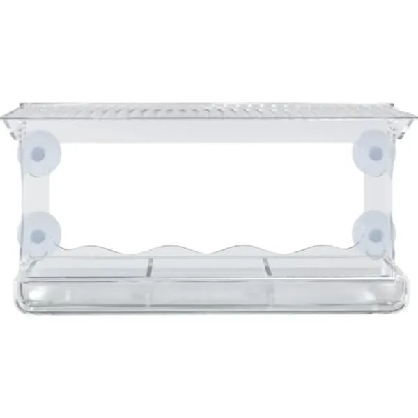 Clearance Fågelmatare för fönster 2 st akryl 30x12x15 cm - Fågelmatare - Fågelmatare Fönster - Home & Living För Fåglar & Småvilt