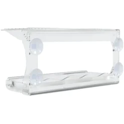Clearance Fågelmatare för fönster 2 st akryl 30x12x15 cm - Fågelmatare - Fågelmatare Fönster - Home & Living För Fåglar & Småvilt
