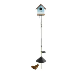 Best Fågelmatare, Justerbar Stång, Ekorre-säker Design,svart För Fåglar & Småvilt
