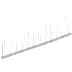 Sale Fågelpiggar i rostfritt stål - Set om 20 st | Längd: 10 m | Färg: Silver Insektsmedel & Djuravvisande Medel