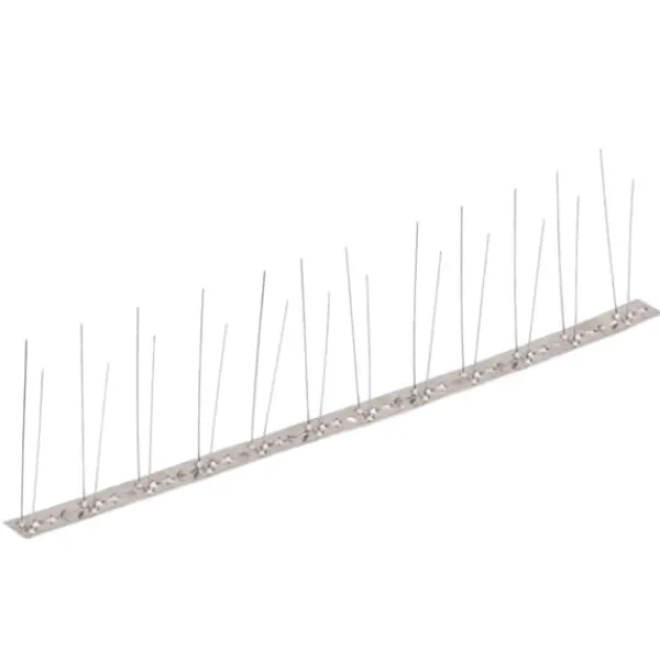 Sale Fågelpiggar i rostfritt stål - Set om 20 st | Längd: 10 m | Färg: Silver Insektsmedel & Djuravvisande Medel