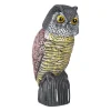 New Fågelskrämma Uggleattrapp, 38x16x18 cm, Svart Insektsmedel & Djuravvisande Medel