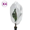 Clearance Fiberdukar med blixtlås 4 st 70 g/m² 1x1,55 m Markduk & Fiberduk