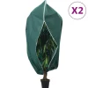 Hot Fiberdukar med blixtlås 2 st 70 g/m² 1x1,55 m Markduk & Fiberduk
