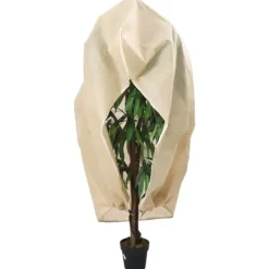 vidaXL Fiberdukar med blixtlås 4 st 70 g/m² 1,55x1,55 m