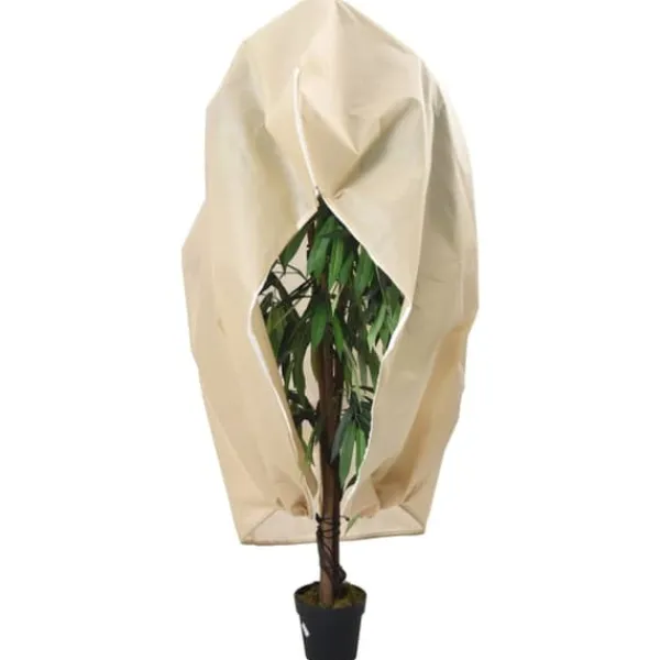 vidaXL Fiberdukar med blixtlås 4 st 70 g/m² 1,55x1,55 m