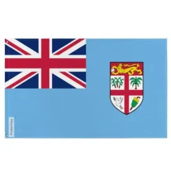 Hot Fiji-flagga 160 x 240 cm Flaggor & Vindstrutar