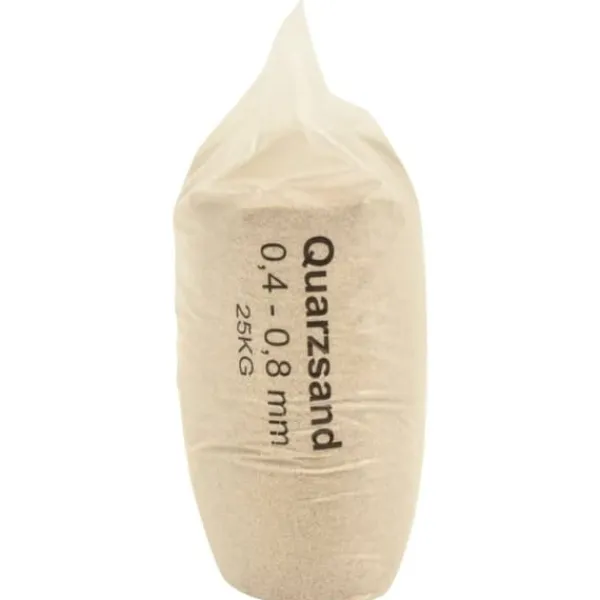 Outlet Filtersand 25 kg 0,4-0,8 mm - Filtersand - Filter Sand - Home & Living Pool- & Spatillbehör