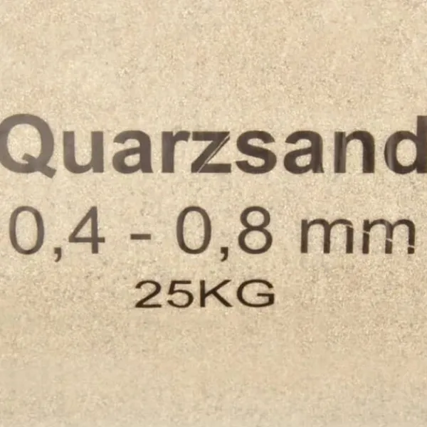 Outlet Filtersand 25 kg 0,4-0,8 mm - Filtersand - Filter Sand - Home & Living Pool- & Spatillbehör