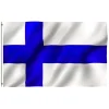 Online Finland Flagga - 150 x 90 cm Flaggor & Vindstrutar