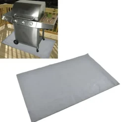 Discount Fire Pit Mat Grill Brandsäker Pad Däck Brandskydd 100x150cm för BBQ Terrass Gräsmatta Uteplats Tillbehör Till Vedeldade Kaminer & Öppna Spisar
