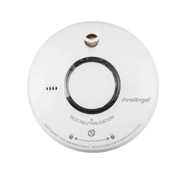 FIREANGEL - Thermoptek rökdetektor, 10 års batteritid, med trådlös anslutningsmöjlighet, Fireangel (WST630)