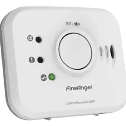 Best FireAngel NM-CO-10X-INT Kolmonoxid-detektor inkl. 10 års batteri, konverterbar till trådlös batteri Detektering Kolmono Rök- & Koloxiddetektorer