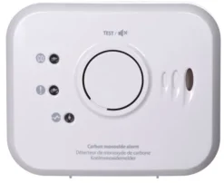 FireAngel NM-CO-10X-INT Kulilte-detektor inkl. 10 års batteri, Kan efter ønske omstilles til radio Batteridrevet Detekteret Kulmonoxid