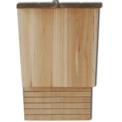 Hot Fladdermusholkar 2-Pack - Vilsystem för Fladdermöss | Storlek: 22x12x34 cm För Fåglar & Småvilt