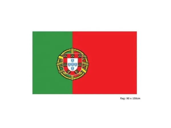 Clearance Flag Portugal, 90 x 150 Flaggor & Vindstrutar