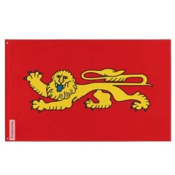 Outlet Flagga - Aquitaine - 64 x 96 cm - Polyester - Tryck fram/baksidan - Metallöglor Flaggor & Vindstrutar