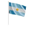 Flagga - Argentina - Mini Flagga - 20 x 30 cm - Polyester - Lätt och robust