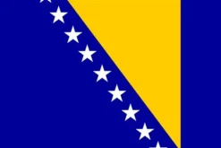 Flagga - Bosnien