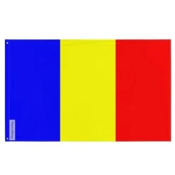 Online Flagga - Charleville-Mézières - 90 x 150 cm - Polyester - Tryck på fram- och baksidan - Metallöglor Flaggor & Vindstrutar