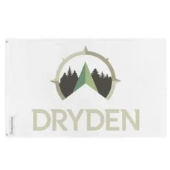 Flagga - Dryd - 128 x 192 cm - Polyester - Tryck fram/bak - Metallöglor