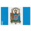Flagga - Edmonton - 64 x 96 cm - Polyester - Tryck på framsidan/baksidan - Metallöglor