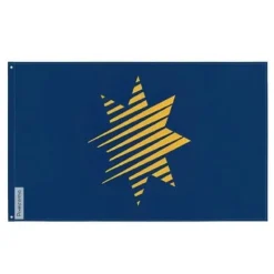 Flagga - Epifania - 64 x 96 cm - Polyester - Tryck på fram och baksidan - Metallöljettar