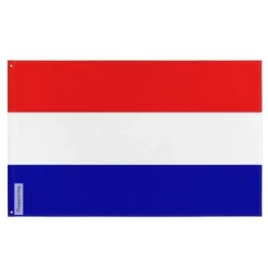 Flagga - Flerfärgad - Louis XVI - 128 x 192 cm - Polyester - Framsida/baksida