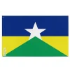Hot Flagga - Flerfärgad - Rondônia - 60 x 90 cm - Polyester - Tryck fram/bak Flaggor & Vindstrutar