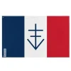 Flagga - Fria republiken Vercors - 160 x 240 cm - Polyester - Tryck på fram- och baksidan - Järnöglor