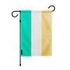 Best Flagga - Irland - 32 x 47,5 cm - Polyester - Tryck fram/bak - Flerfärgad Flaggor & Vindstrutar